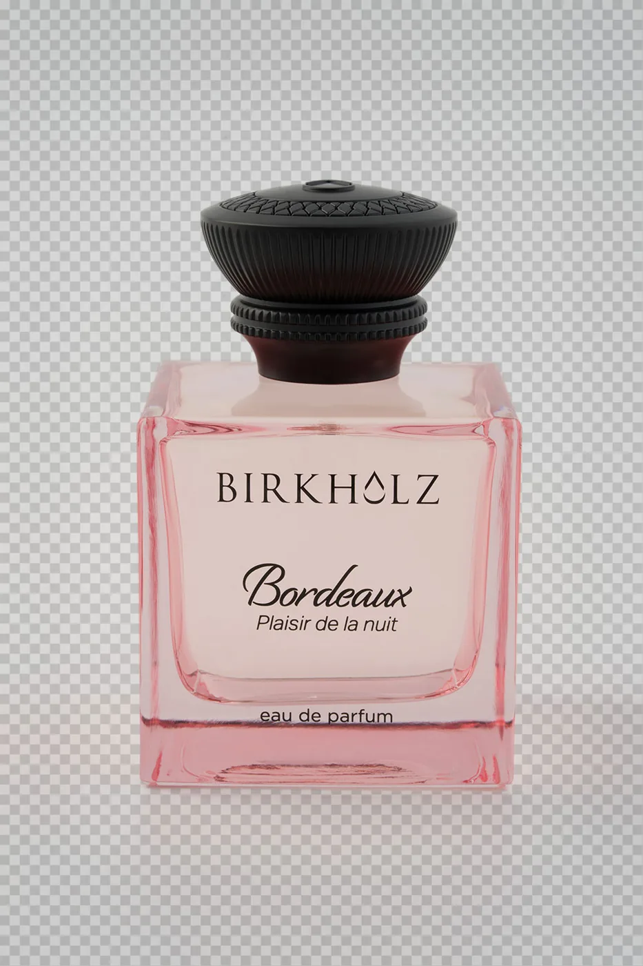 Bordeaux bottle isolated