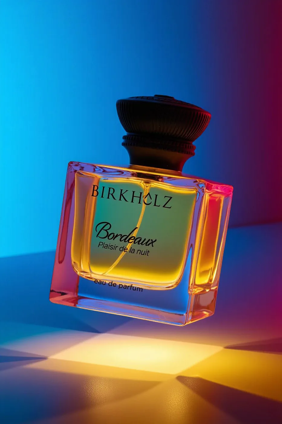 Light study with coloured gels